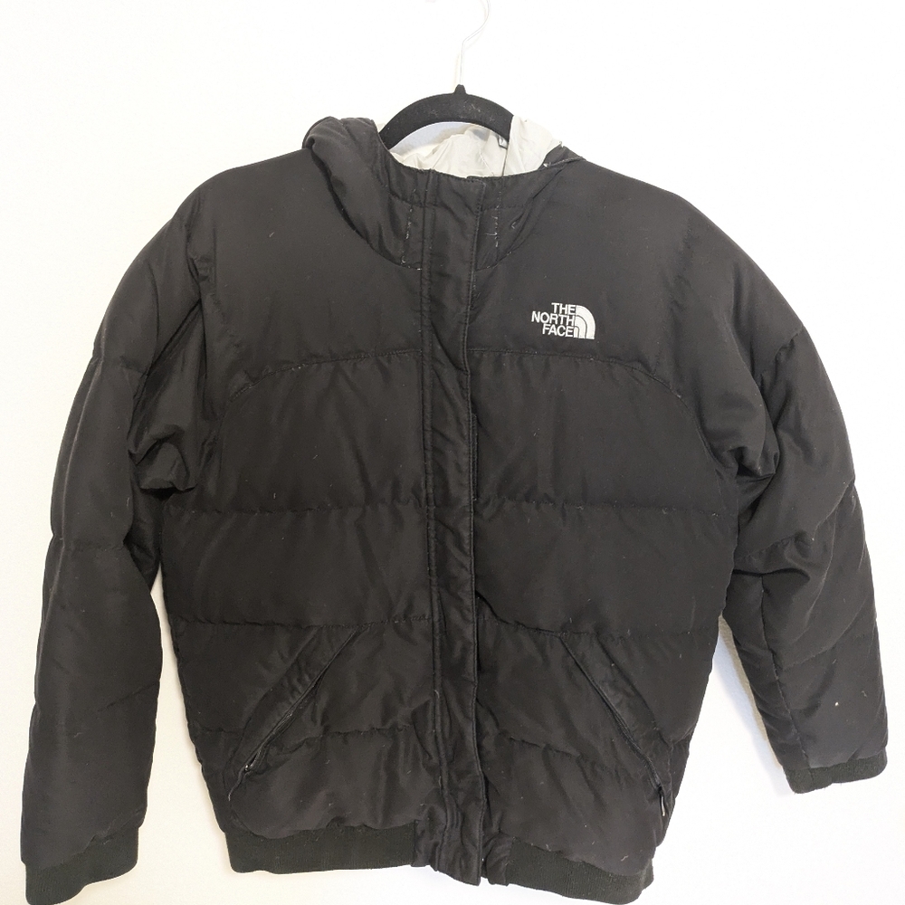 The North Face Girls Black Puffer Jacket